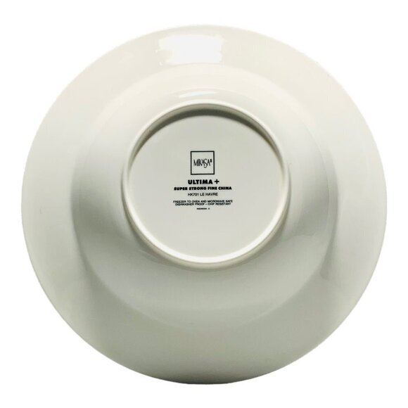 Mikasa Ultima Plus Le Havre Chop Dinnerware Soup Bowl, Salad Plate, Bread Plate - Picture 5 of 9